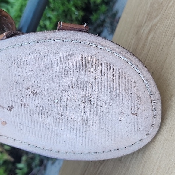 Bed Stu Capriana Gladiator Distressed Leather Sandals Size 6.5 - Picture 9 of 12